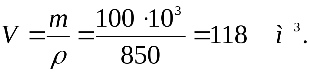 Плотность нефти в кг м3