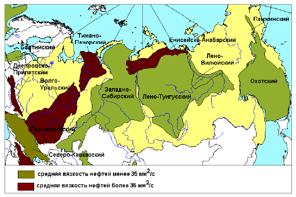 Основные бассейны