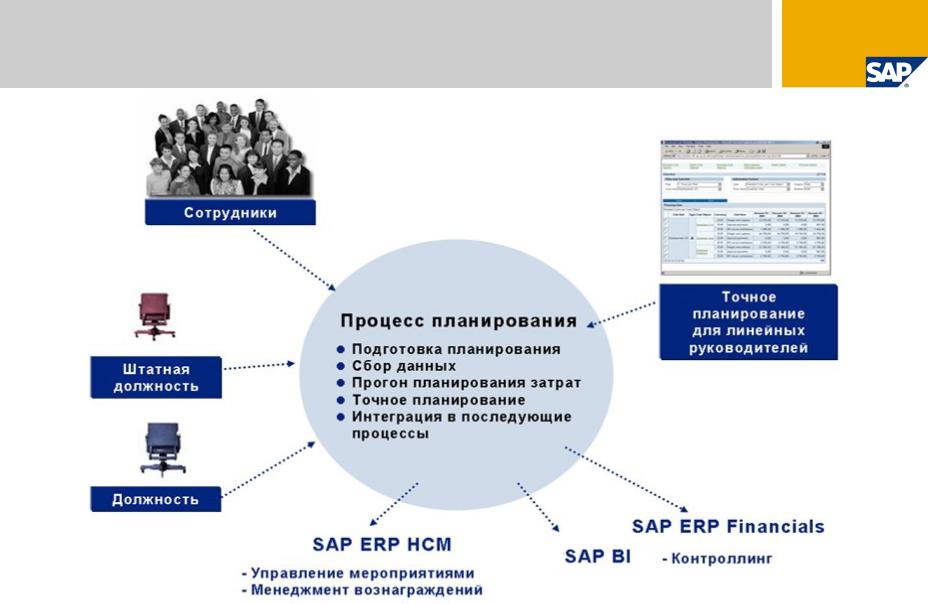 Системы интегрированного планирования. Интегрированное планирование. SAP ERP HCM система. Три состояния занятости у штатной должности SAP. План затрат в САП.