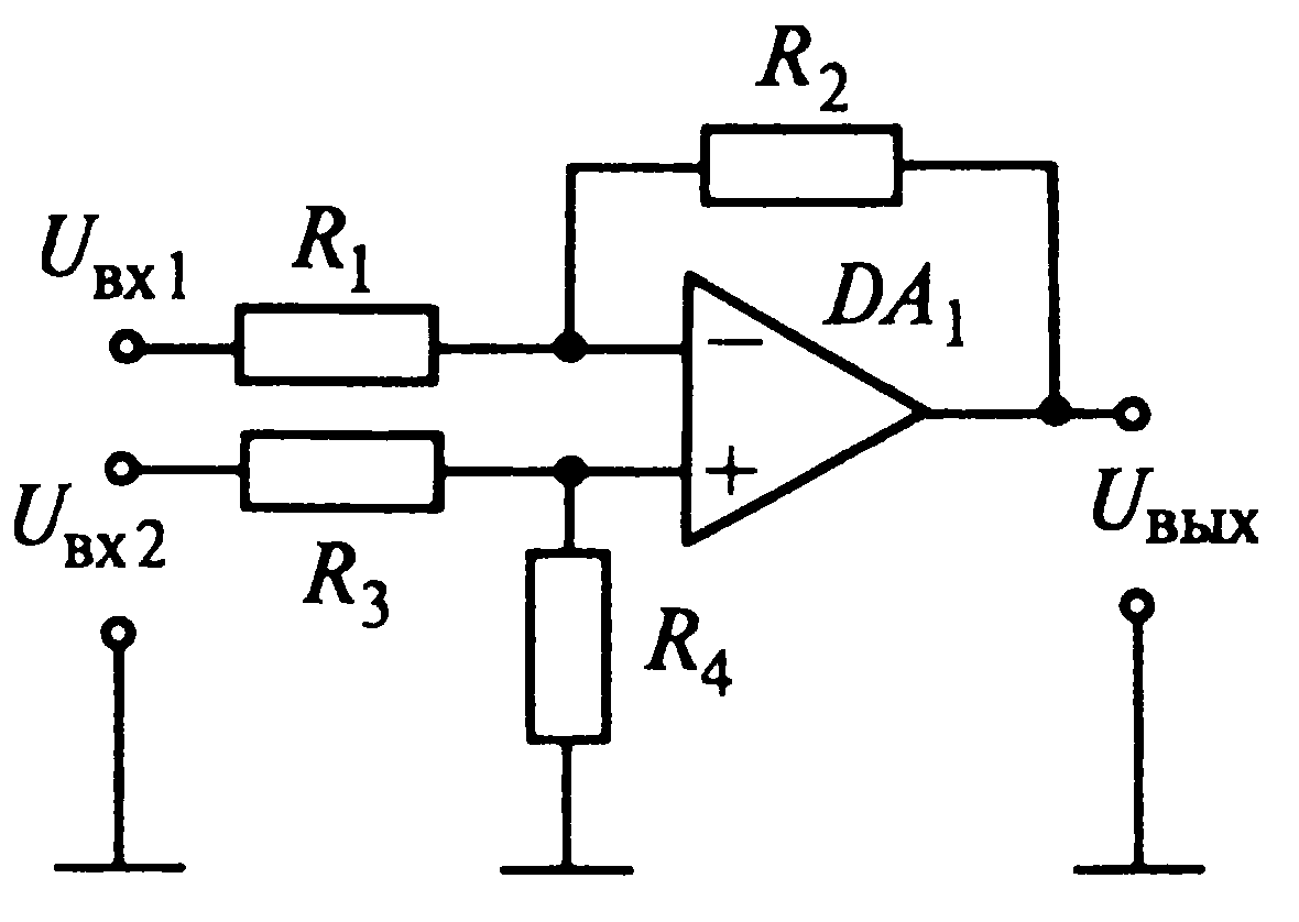 Измерительная схема дифференциальная