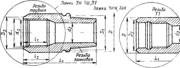 Чертеж бурового замка