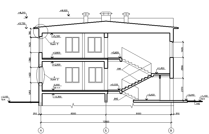 Высота этажа здания. Лестничная клетка в разрезе чертеж. Поперечный разрез здания по лестничной клетке. Разрез по лестнице чертеж. Разрез по лестничной клетке в автокаде.