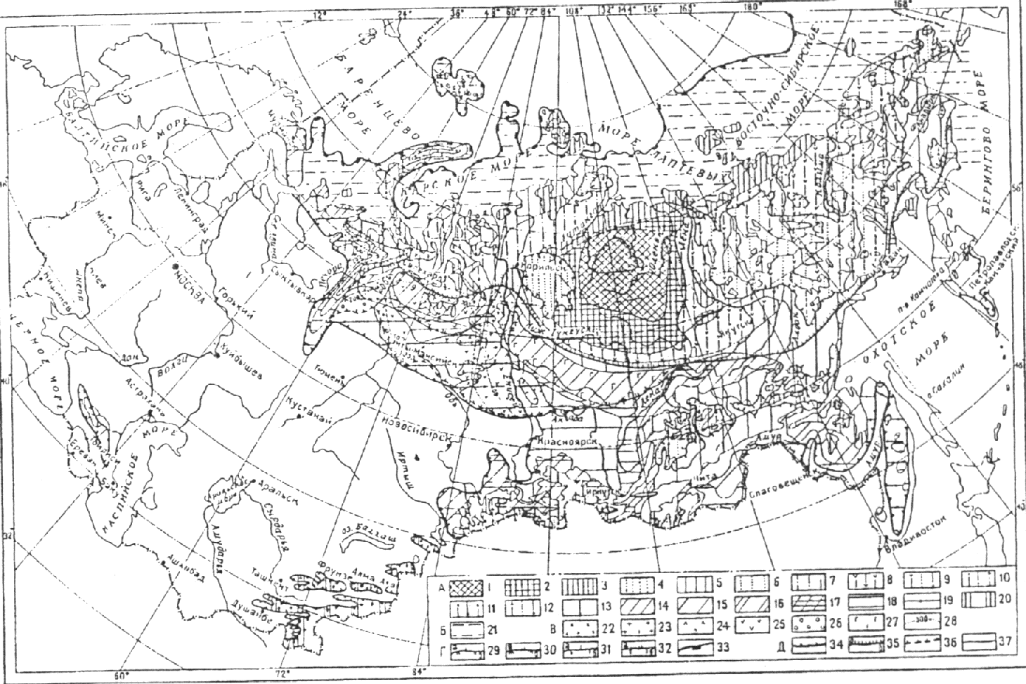 Индекс мороза карта