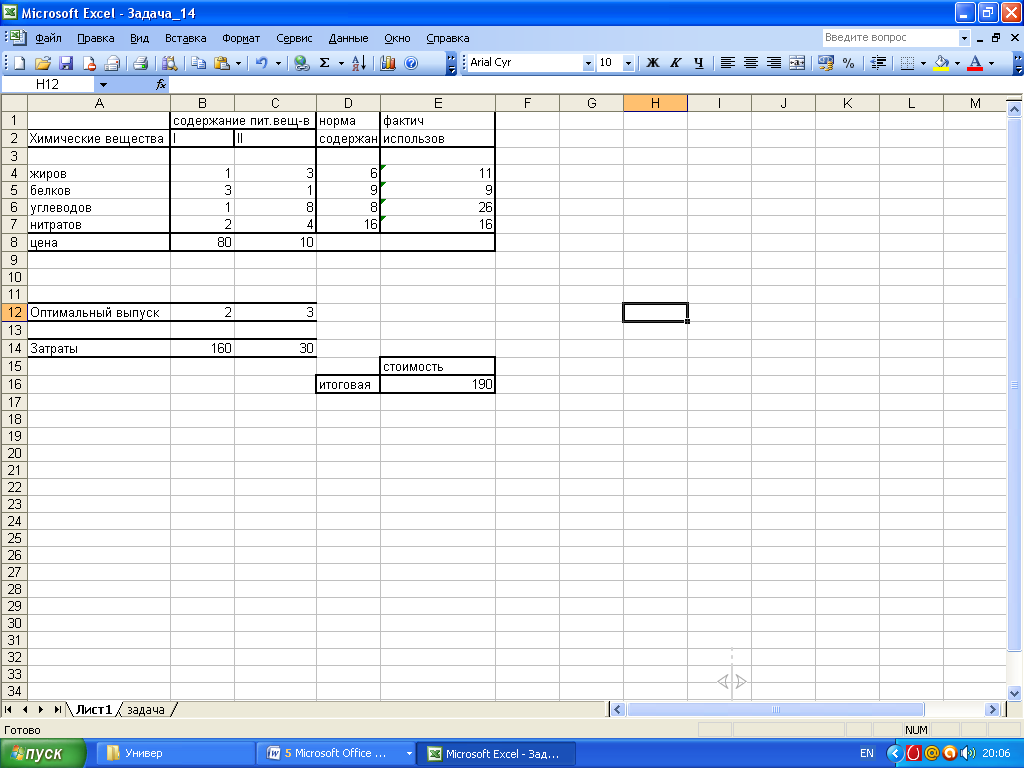 Решение задач листы. Excel модель математической задачи. Таблица Exel задачи производства. Как решать задачи в экселе. Решение математических задач в эксель задач.