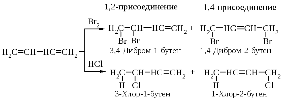 Бутен 2 с хлором при 500 градусов. Диены 1.2 и 1.4 присоединение. Бутадиен-1.3 + н2 присоединение 1.3. Бутадиен 1 4 присоединение. В реакции взаимодействия бутена 2