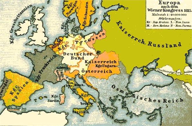 6. Как изменилась карта Европы в ходе наполеоновских войн и после Венскогоконгресса?
