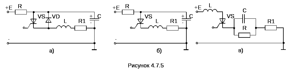 Тиристорный ключ схема