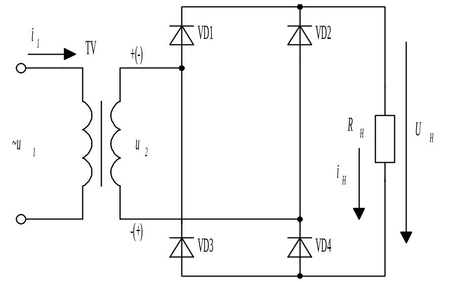Принципиальная электрическая схема выпрямителя вторая схема
