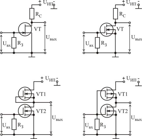 Полевой транзистор в ключевом режиме практические схемы