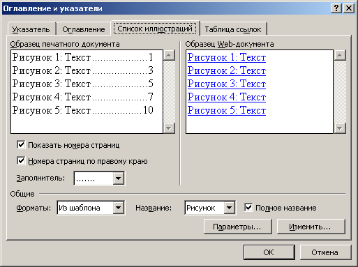 Перечень иллюстраций. Оглавление и указатели список иллюстраций. Создайте список иллюстраций. Список , таблица рисунок. Как сделать список рисунок.