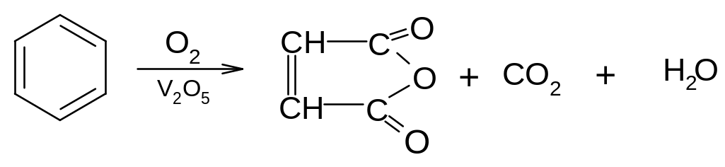 Каталитическое окисление кислородом воздуха. Бензол и катализатор v2o5. Окисление бензола v2o5. Каталитическое окисление толуола. Каталитическое окисление бензола оксидом ванадия.