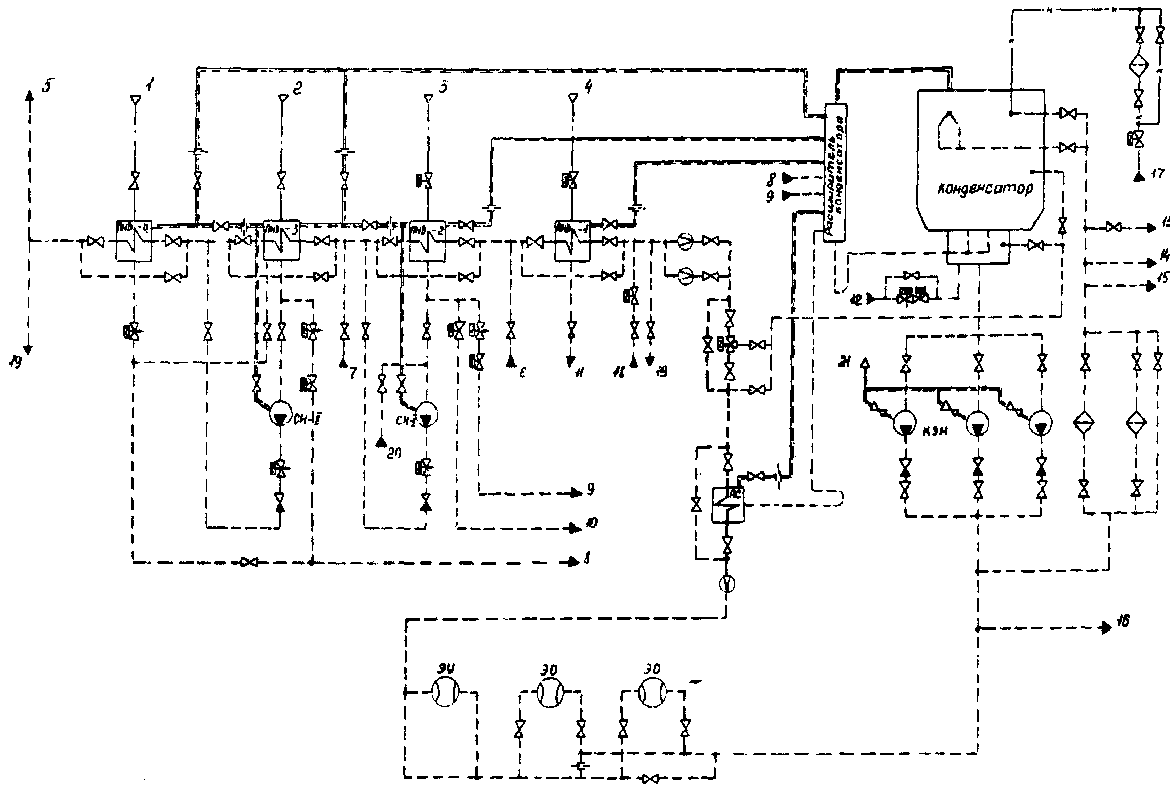 Схема турбины пт-140-130