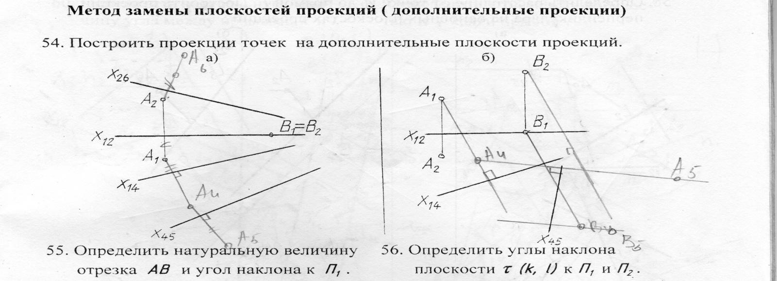 Дополнительные проекции. Дополнительная плоскость проекций задается. Методом замены плоскостей проекций угол наклона. Метод проецирования на дополнительную плоскость. Метод подмены плоскостей.