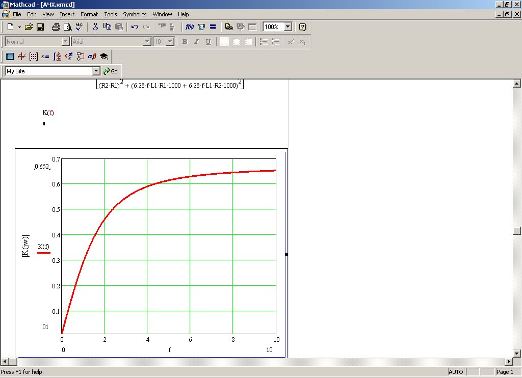 Как построить график в маткаде. Построение ЛАЧХ В маткаде. Mathcad график. Mathcad Электротехника. Как сделать график в маткаде.