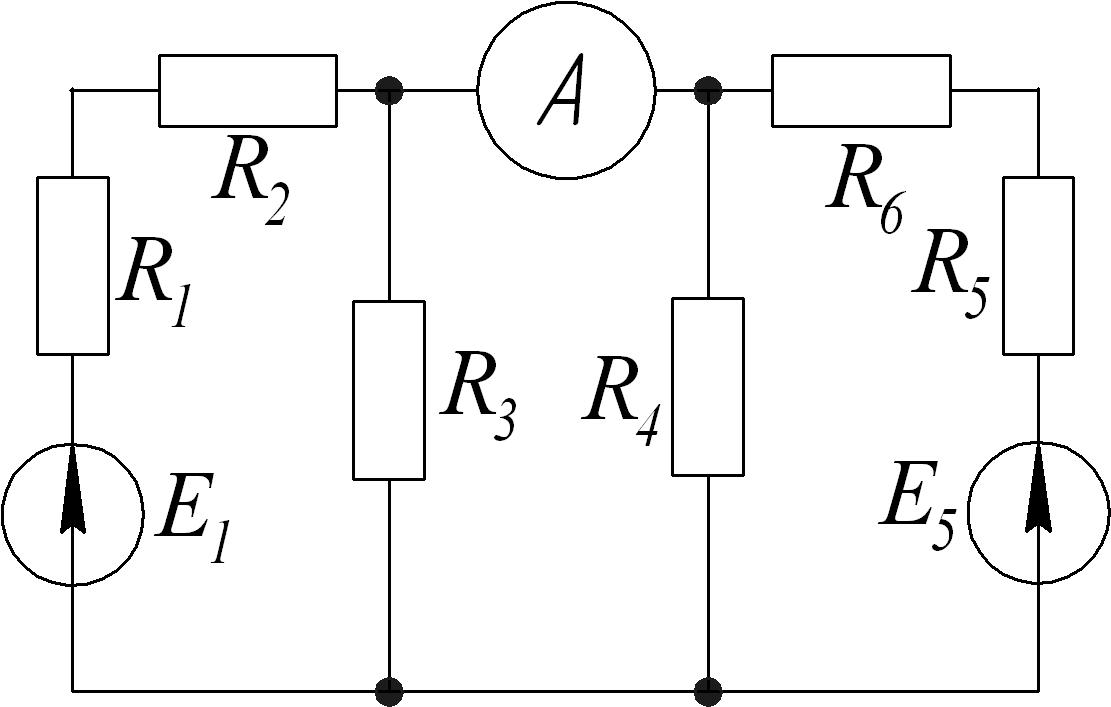Задана ветвь. Метод эквивалентного генератора. Определить ток i1 методом эквивалентного генератора. Определить амперметром метод эквивалентного генератора. Метод эквивалентного генератора с источником тока.