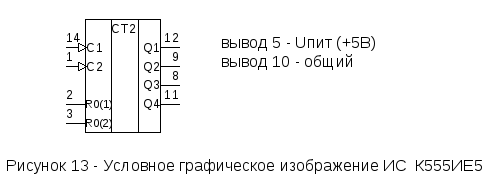 К555ие6 схема включения