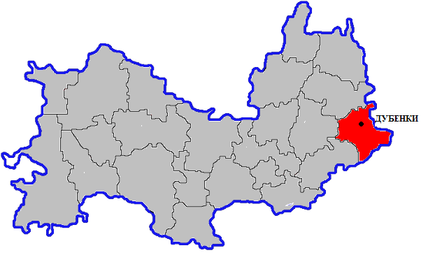 Карта мордовия дубенки мордовия