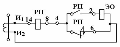 Схема с дешунтированием электромагнита отключения - 86 фото