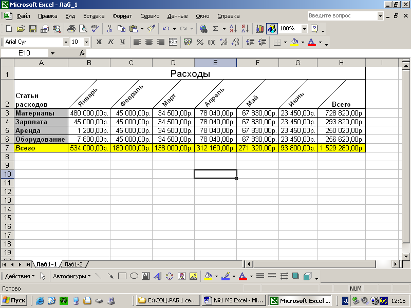 Funcion resta en excel