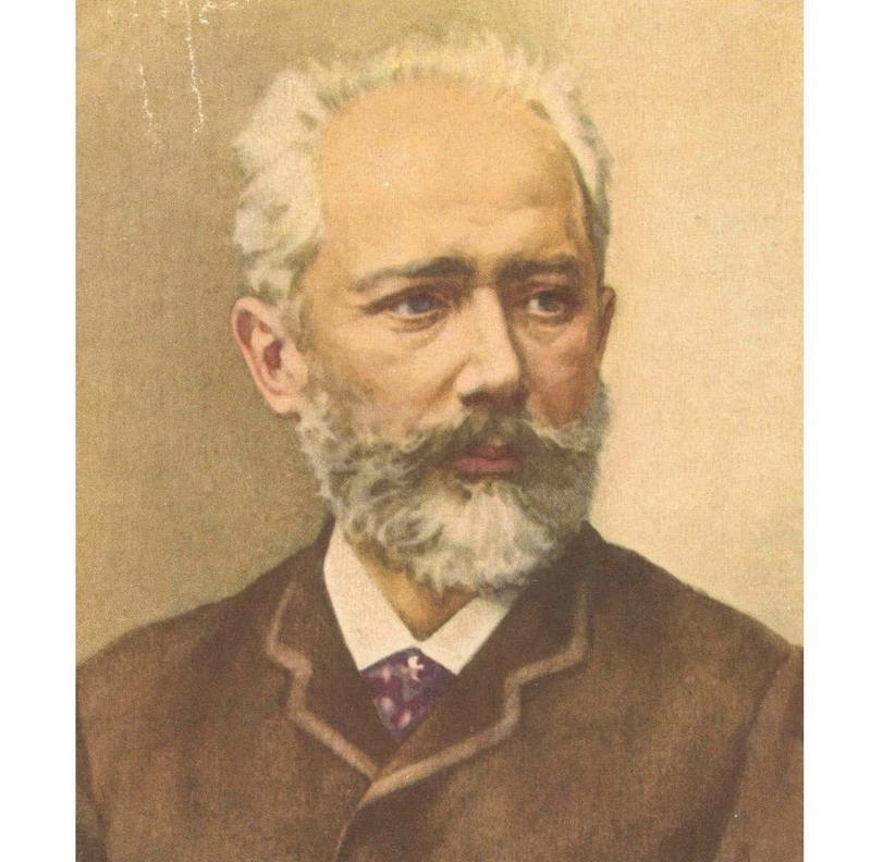 Картина чайковского. П. И. Чайковский (1840—1893 гг.).