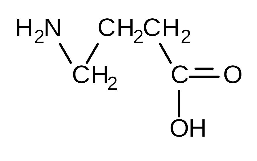 Аминомасляная кислота формула
