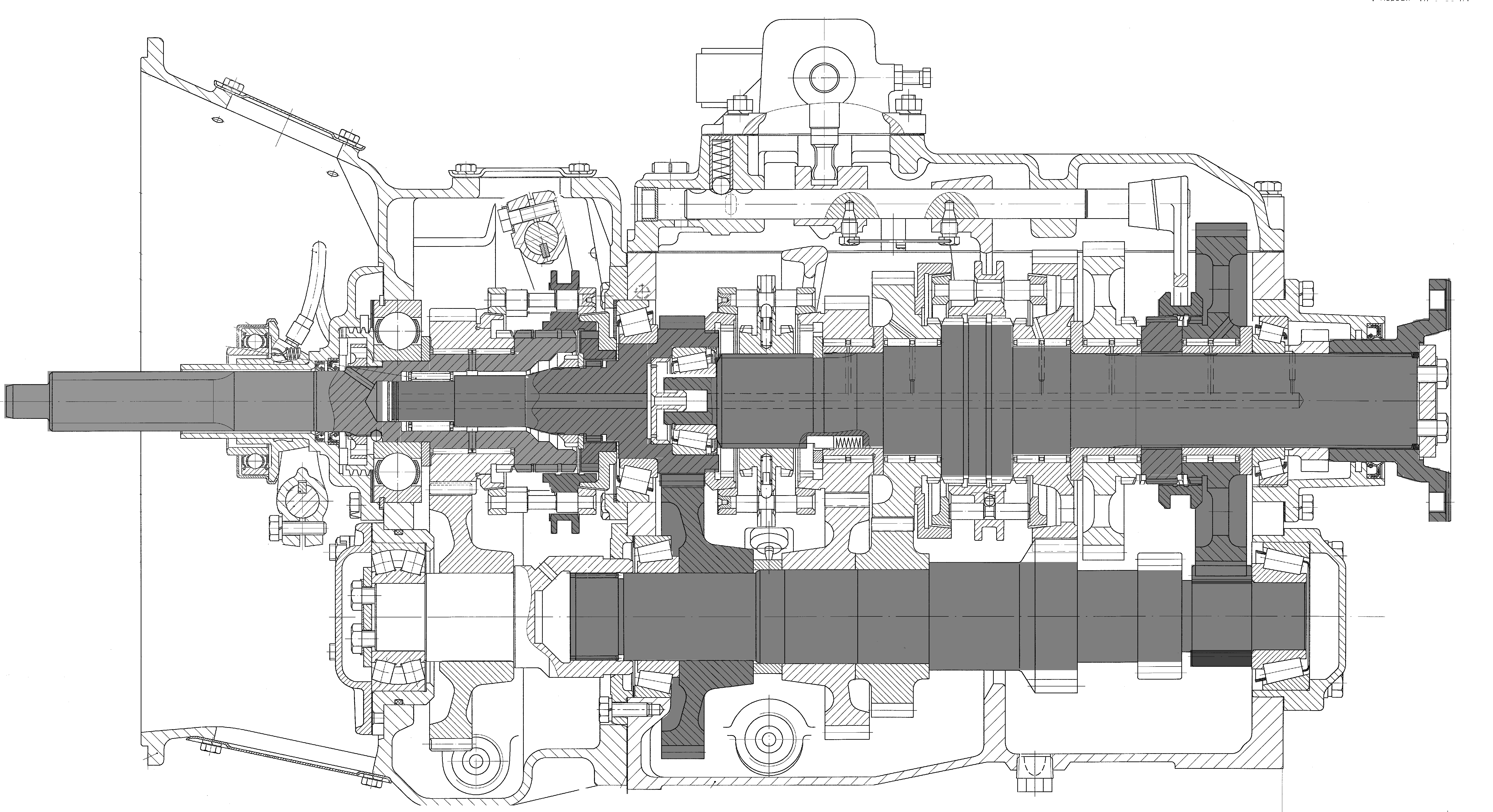 Чертеж кпп камаз