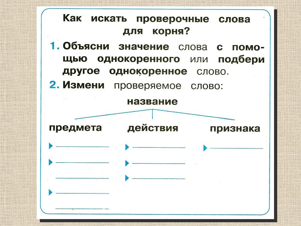 Проект проверочное слово