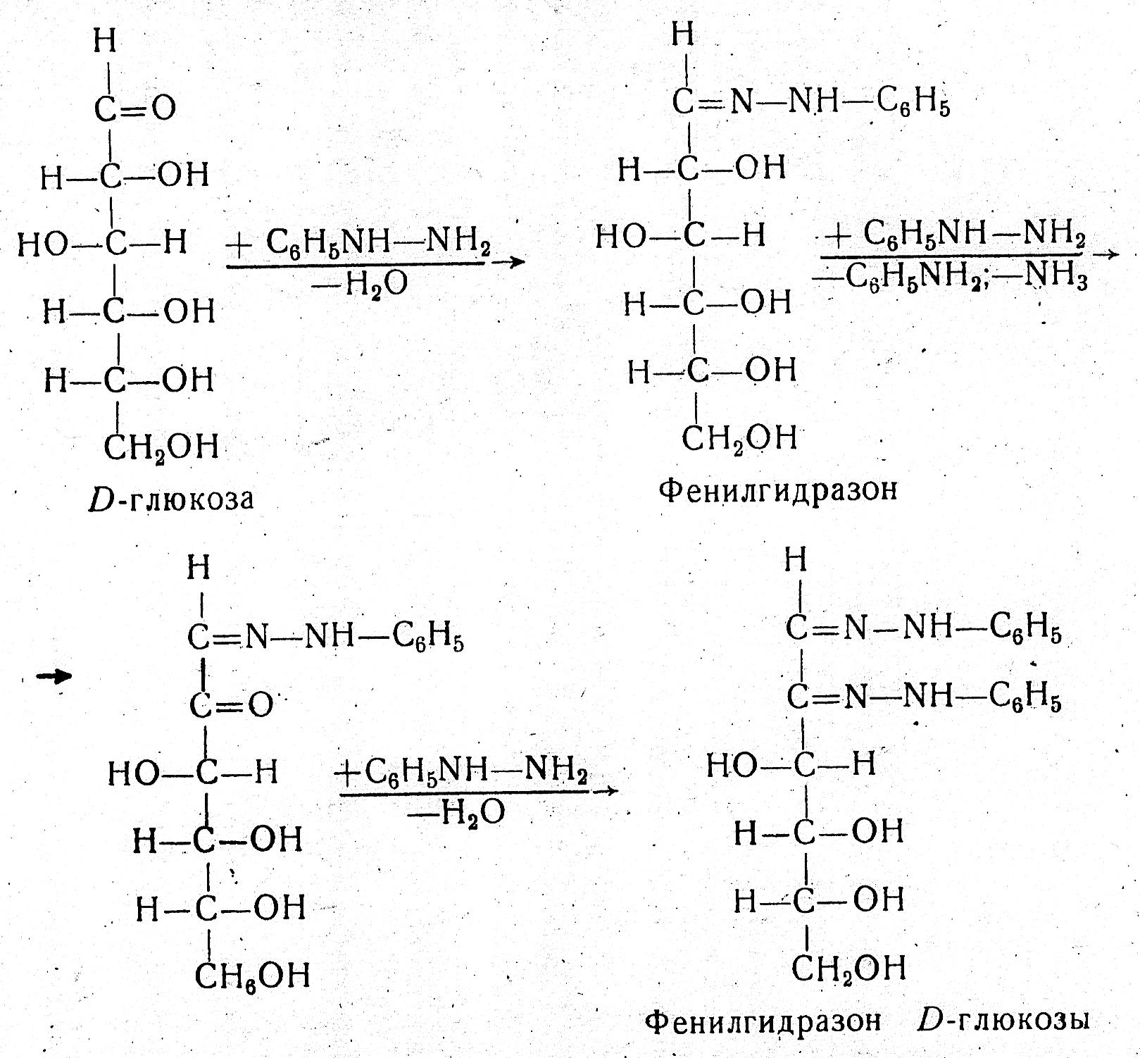 Фруктоза селиванова. Глюкоза + Фенилгидрат реакция. Взаимодействие фруктозы с фенилгидразином. Д Глюкоза и Фенилгидразин. Глюкоза Фенилгидразин реакция.