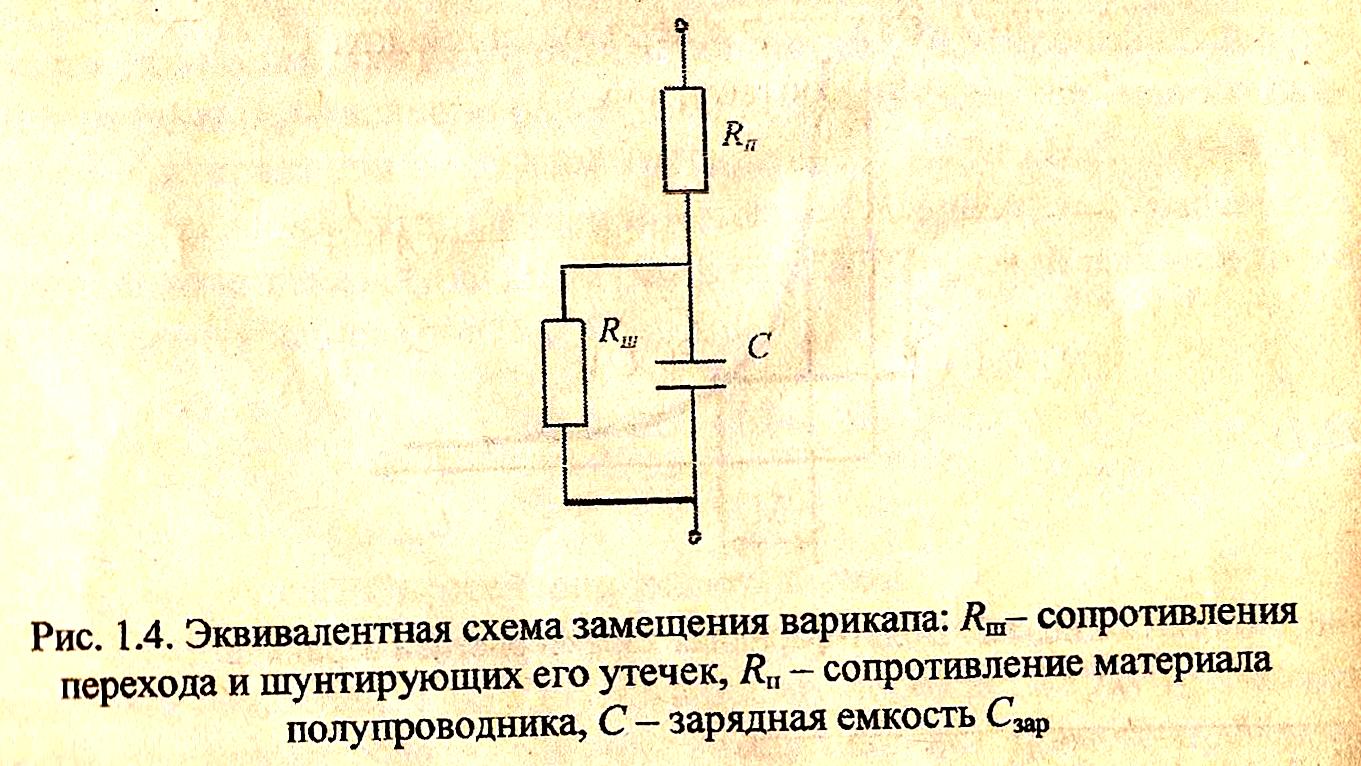 Схема замещения полупроводникового диода - 96 фото