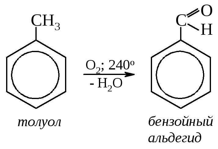 Из толуола получить бензойную кислоту. Из толуола бензальдегид в 2. Бензол в метилбензол реакция. Толуол хлористый бензил.