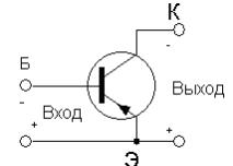 Схеме включения транзистора с общей базой соответствует рисунок