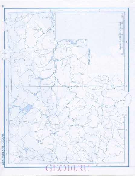 Границы центрального района на контурной карте. Северо Западный район контурная карта. Карта центральной России 9 класс география контурная карта.