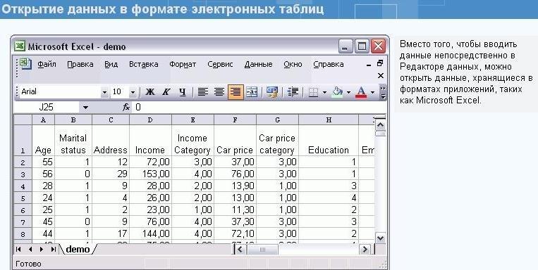 Русские электронные таблицы