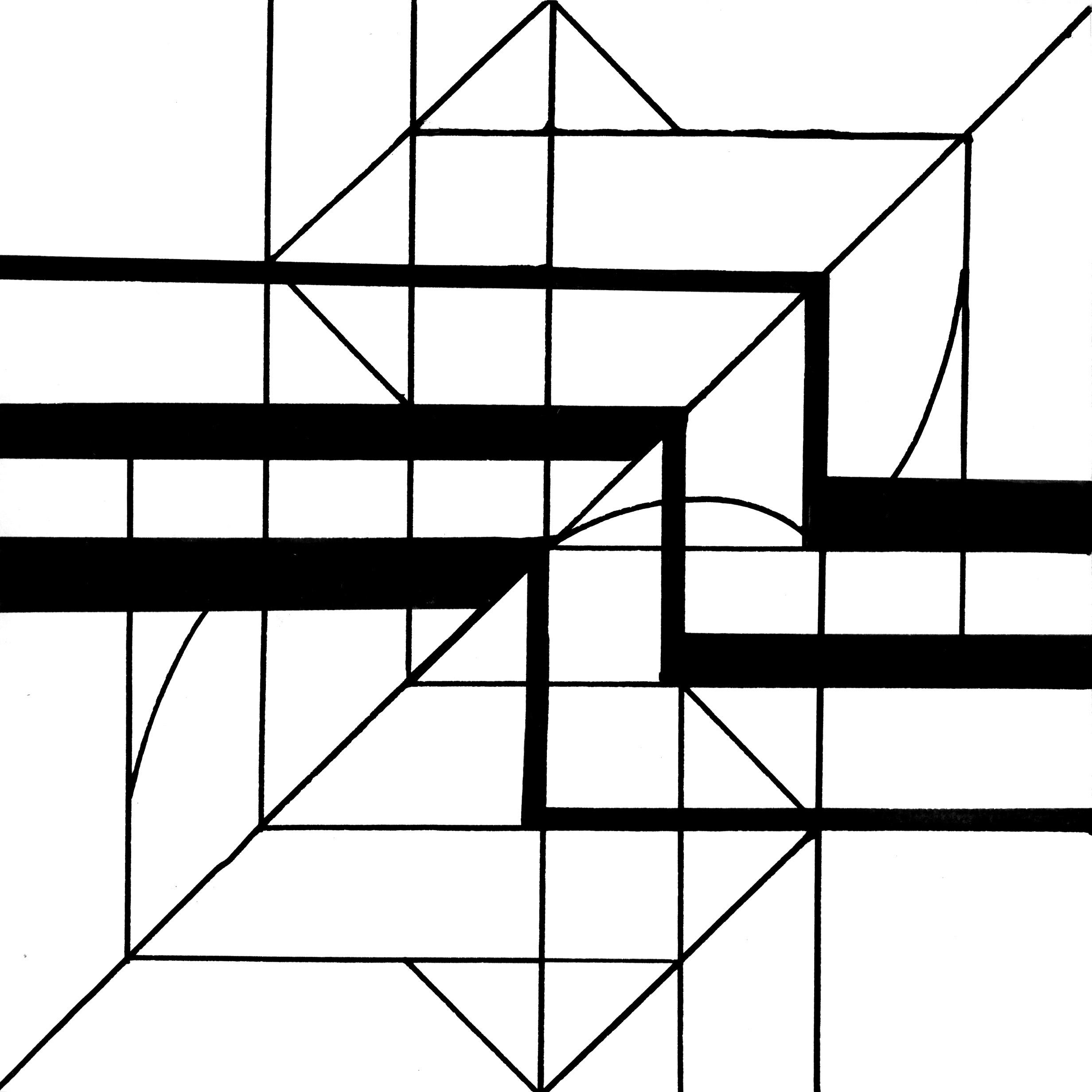 Перпендикулярные линии в прямоугольнике. Графические композиции из линий. Композиция из прямых линий. Композиция из геометрических линий. Абстрактная композиция из линий.
