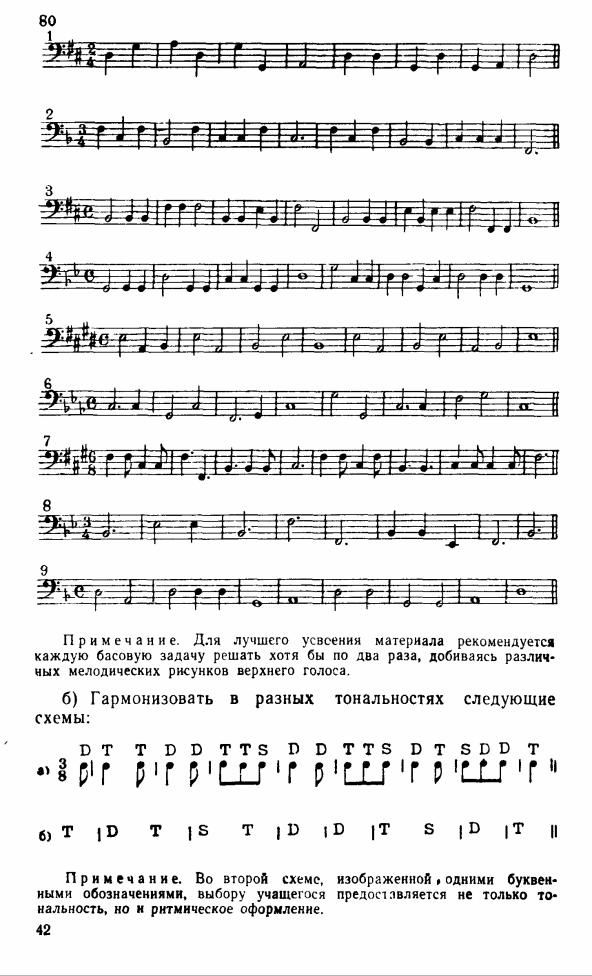 Решебник по гармонии