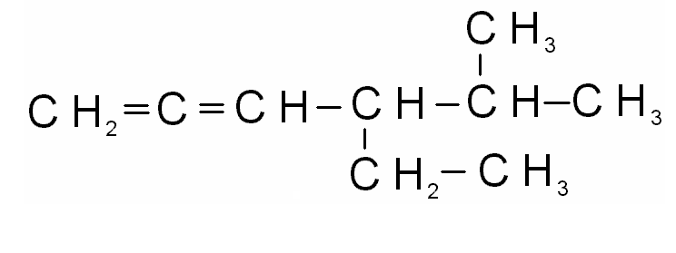 Формула 4 4 диметил 3 этилгексен 1