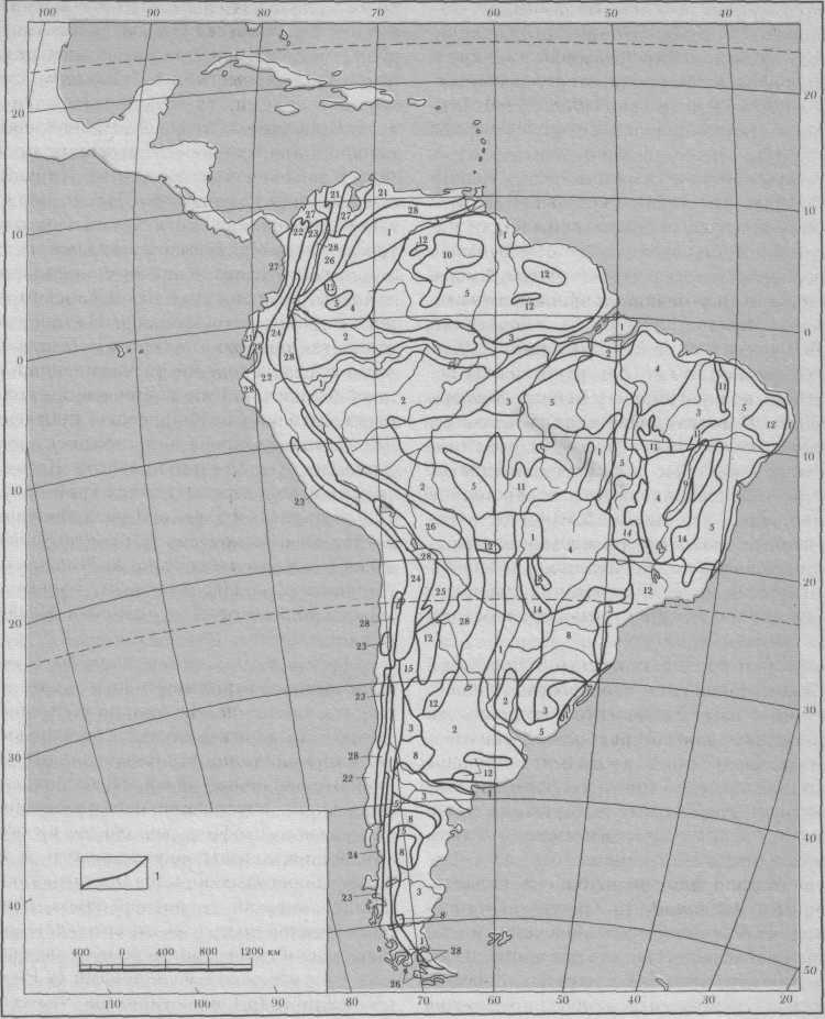 Кристаллический фундамент карта. Кристаллический фундамент Южной Америки. Выступы кристаллического фундамента Южной Америки. Рельеф Южной Америки на выступах кристаллического фундамента. Кристаллический фундамент Южной Америки на карте.