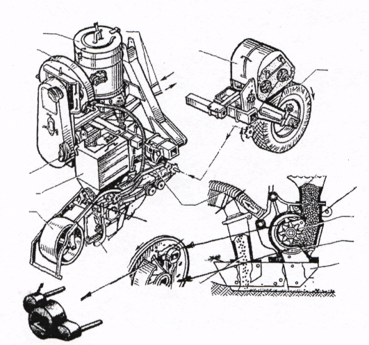 Схема сеялки супн 8