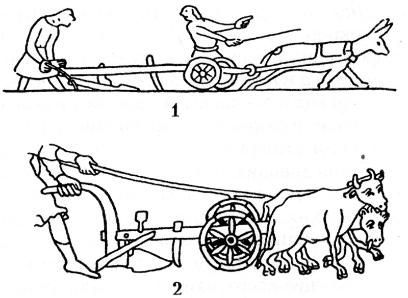 Примитивный плуг 4. Плуг 16 век. Примитивный плуг. Плуг древних славян. Древний плуг рисунок.