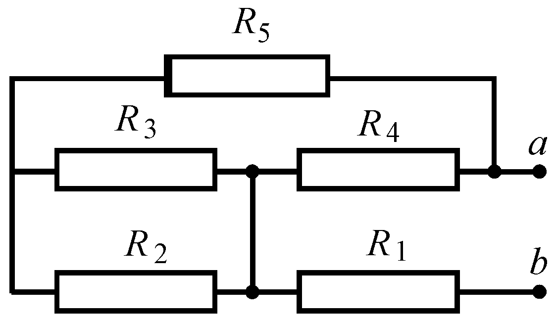 Как нужно соединить 4 резистора