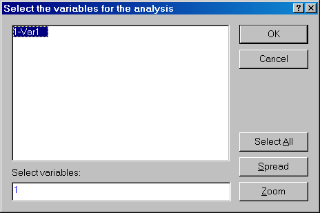 Select variables. React variables Selector.