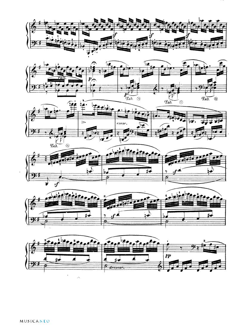 Бетховен Сон 10, 2-3 часть (стр. 9,13)