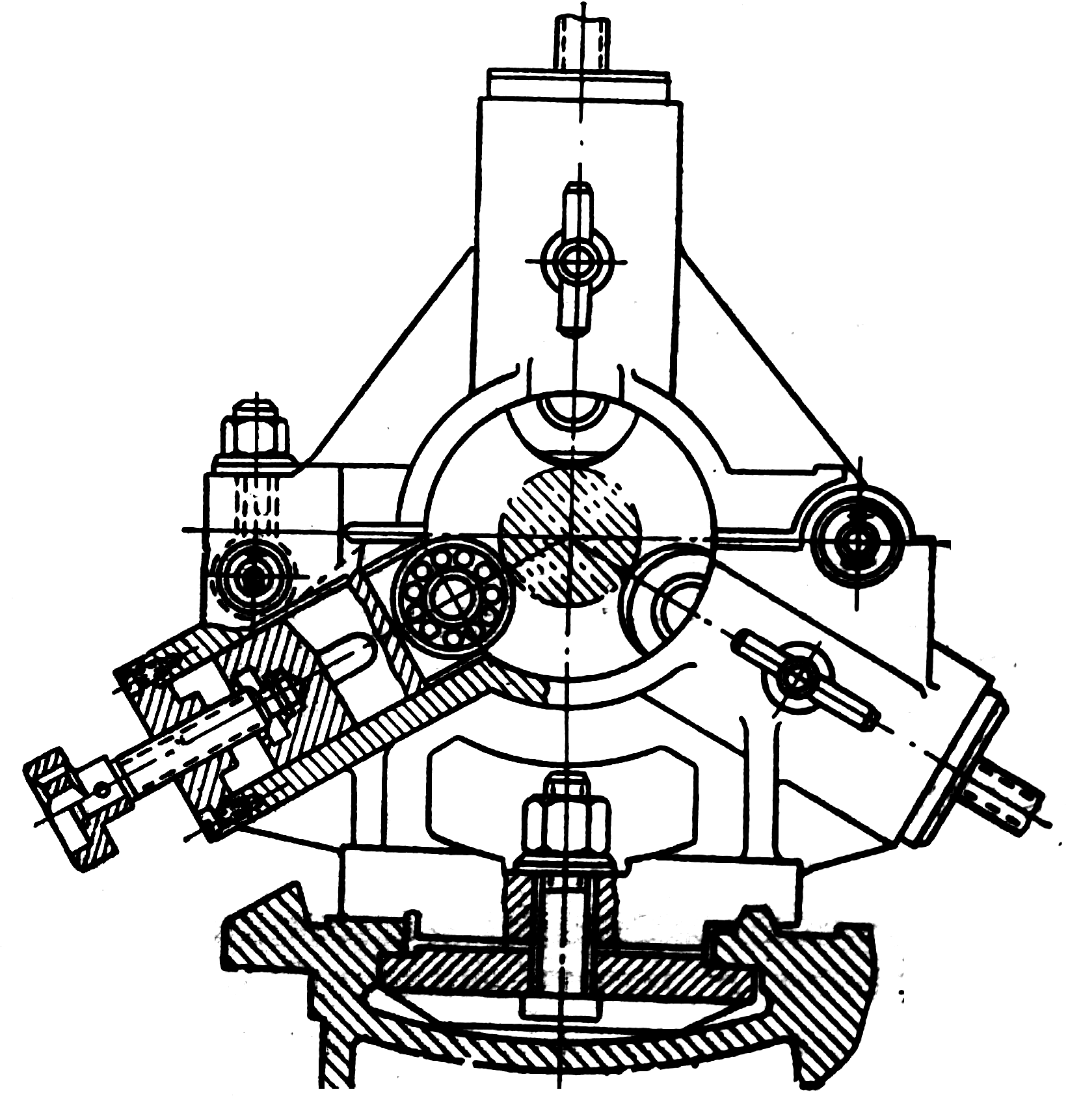 Люнет 1м63 чертеж