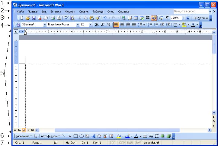 Окно процессора word. Панель текстового процессора MS Word. Элементы интерфейса текстового редактора MS Word. Внешний вид окна текстового процессора MS Word. Рабочее окно ворд 2007.