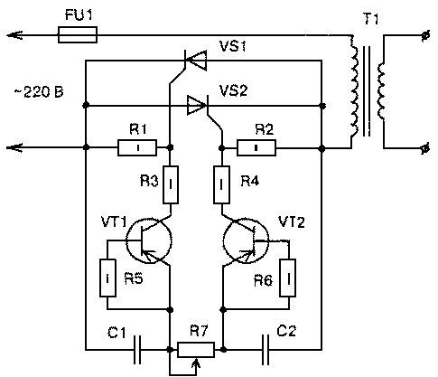 Как сделать простейший регулятор для трансформатора 220 �В