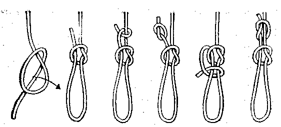 Как завязывать петлю. Рыбацкий огон узел. Как завязать трос в петлю схема стальной. Как завязать трос буксировочный в петлю. Затягивающийся огон узел.