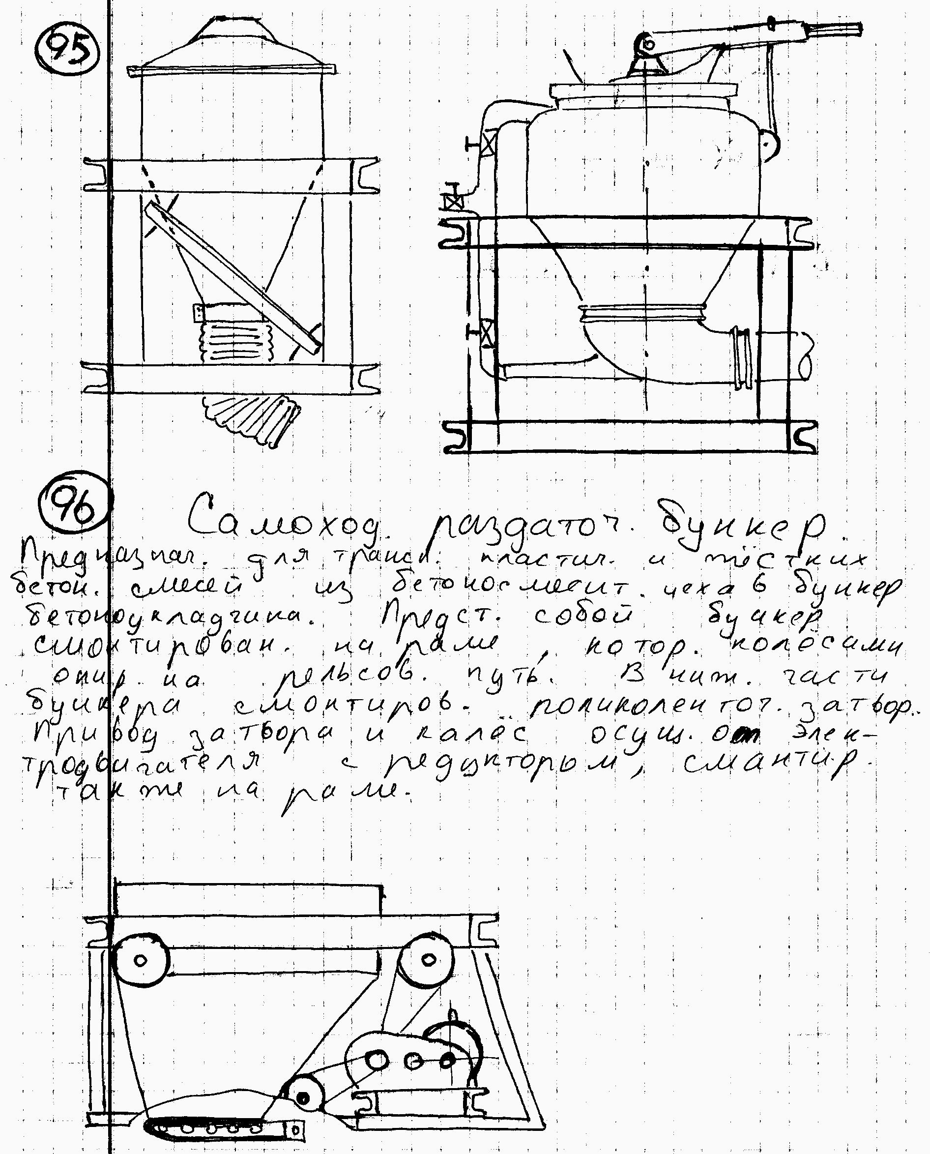 Цилиндрический бункер. Купить. Характеристики. Схема. Чертеж