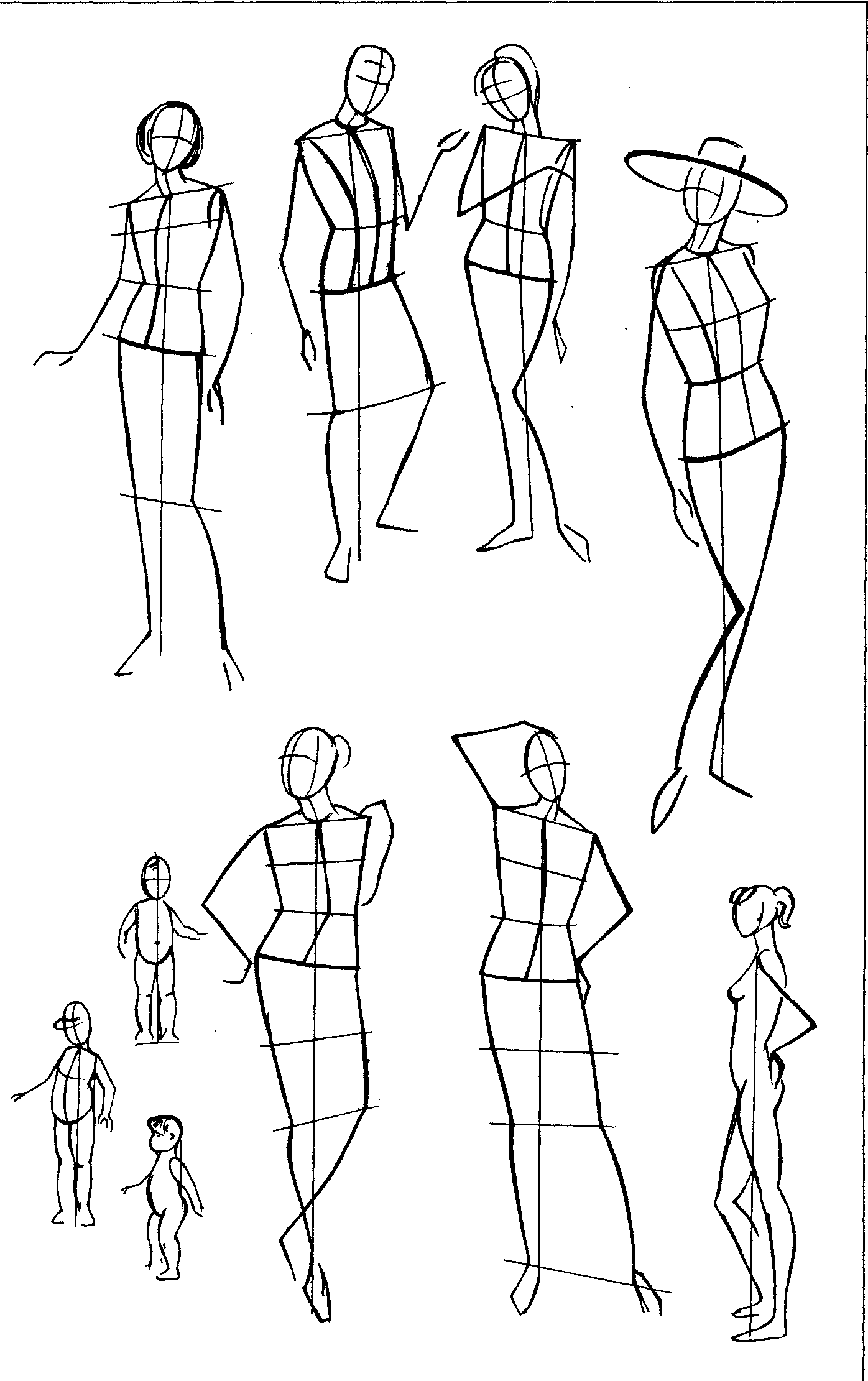 Уроки построение человека. Фигура человека рисунок. Наброски фигуры человека. Рисование фигуры в движении. Эскиз человека.