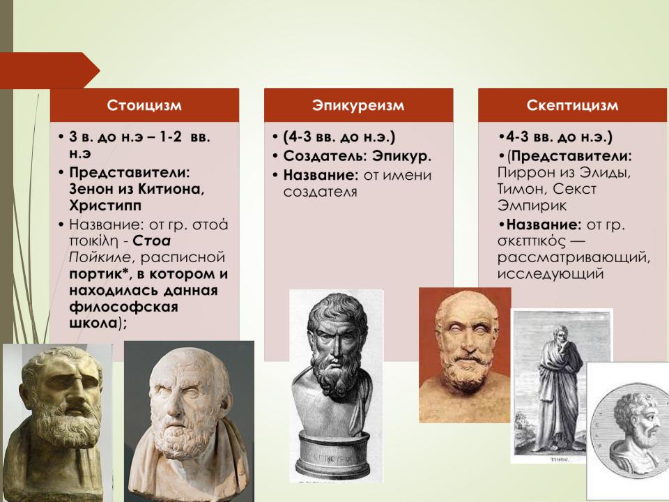 Эпикуреизм школа философии