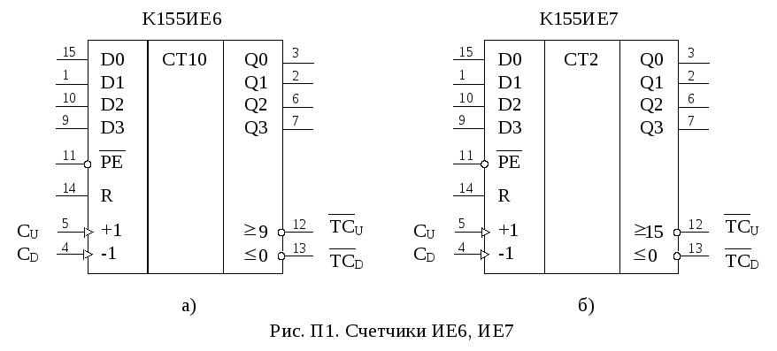 155ие2 схема включения